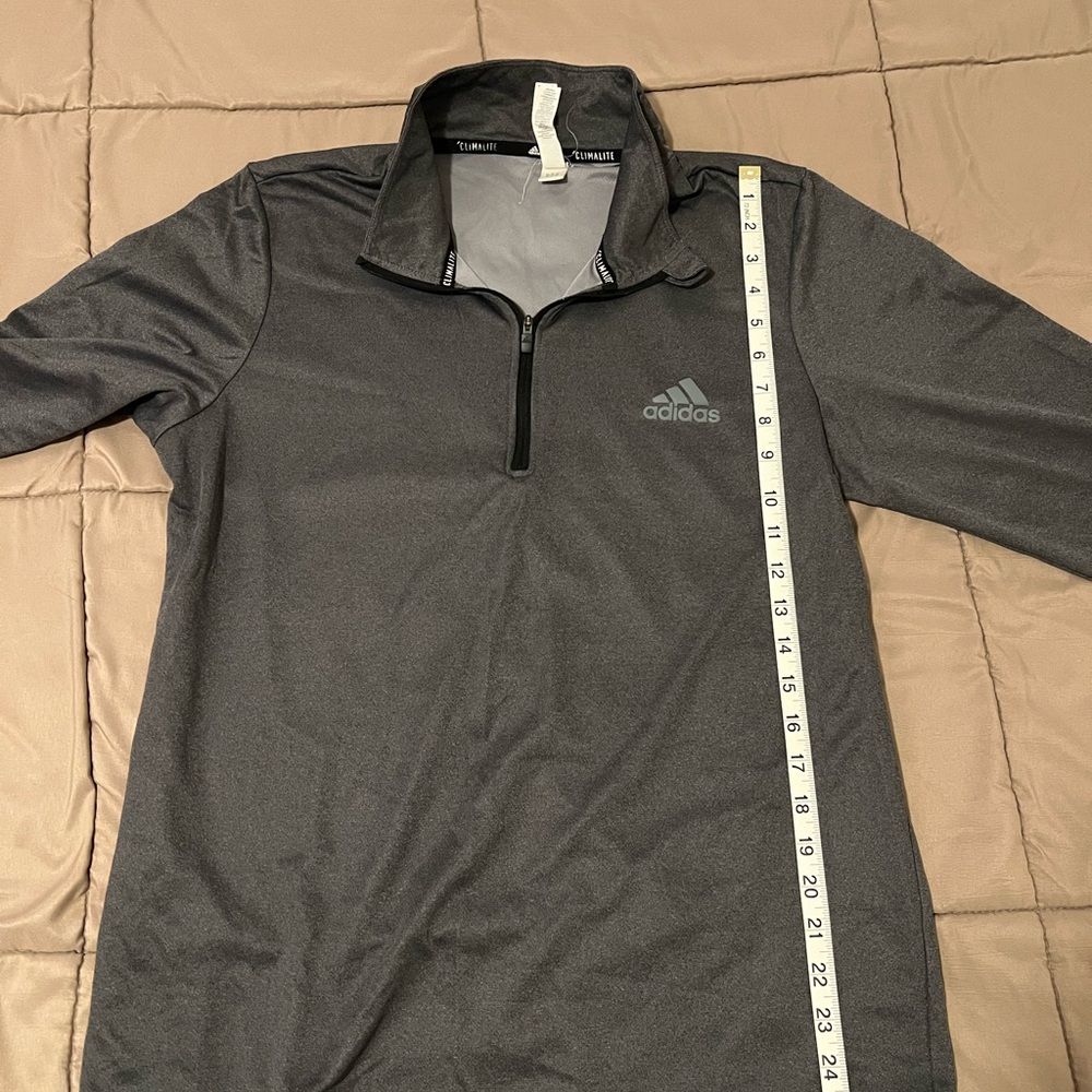 Adidas Climalite Dark Gray Pullover - image 1